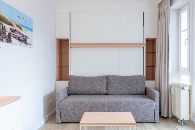 Living room 5, Fantastisches Studio im Seepark Sellin mit Balkon, Vorpommern-Rügen