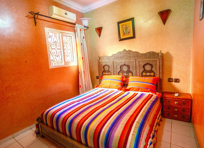 Bedroom 2, Riad Nezha au centre ville parking gratuit, Marrakech