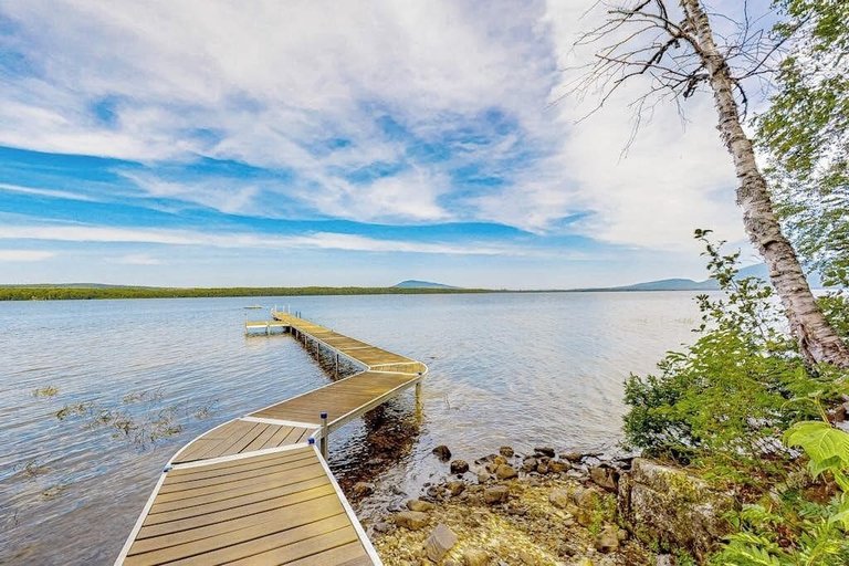 Water view 4, Lakefront Cabin on First Roach Pond With Dock, Lake View & Firepit- Dog-friendly, Piscataquis