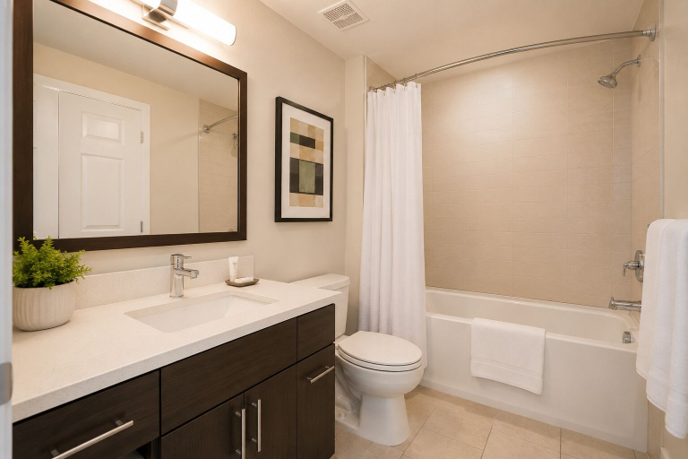 Bathroom, Emberlyn Hotel, Toronto