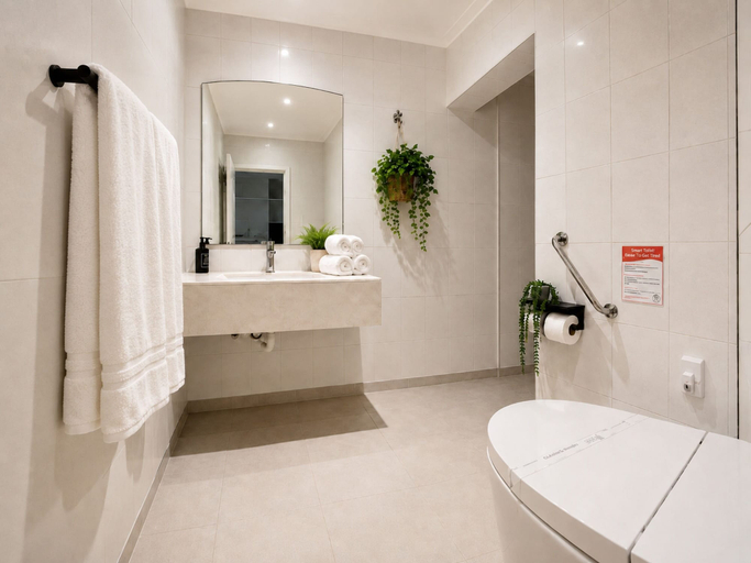 Bathroom, Alpin Motel & Conference Centre, Rotorua