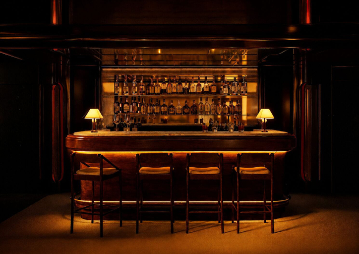Bar (on property), Bourbon Hotel, Savoie