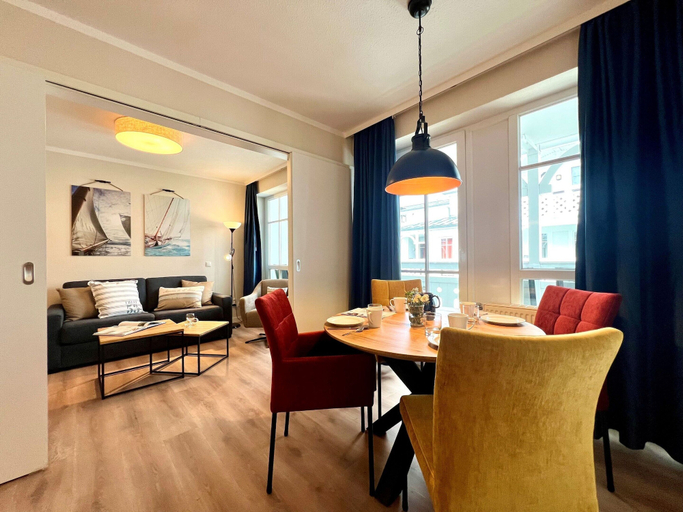 Living room 5, Moderne Ferienwohnung mit Balkon in Sellin, Vorpommern-Rügen