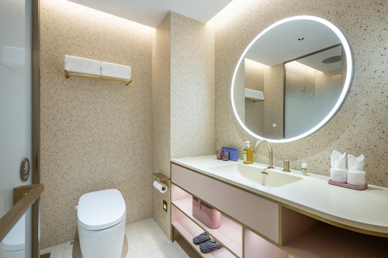 Bathroom 5, Manxin Hotel Bell Tower, Xi’an, Xi'an