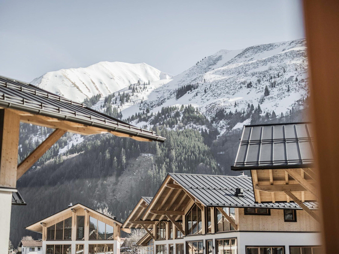 View from property, Chalet With Mountain Views, Dein Bichlbach, Reutte