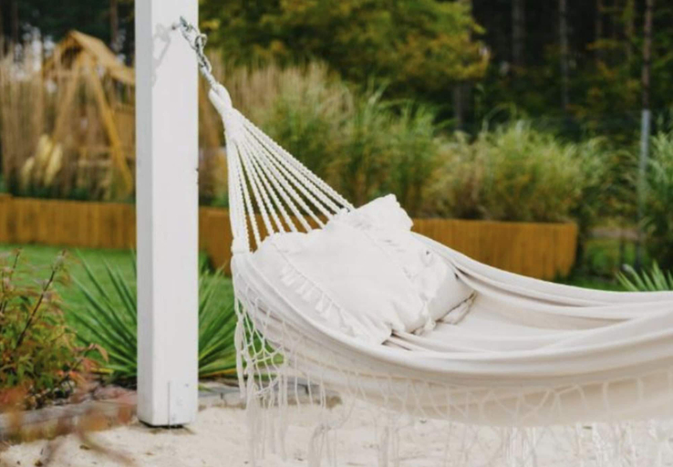 Garden 2, Chic Holiday Retreat With Sauna in Kopalino, Wejherowo
