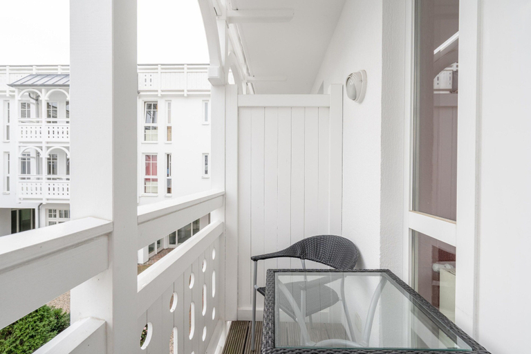 Balcony, Gemutliche Ferienwohnung fur Zwei in Sellin mit Balkon, Vorpommern-Rügen