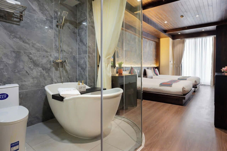 Bathroom, TIME Restaurant & Homestay Sa Pa, Sa Pa