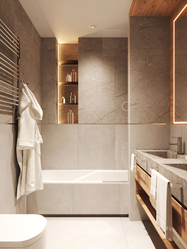 Bathroom 4, Novotel Living Kyiv (Opening Summer 2026), Shevchenkivs'kyi