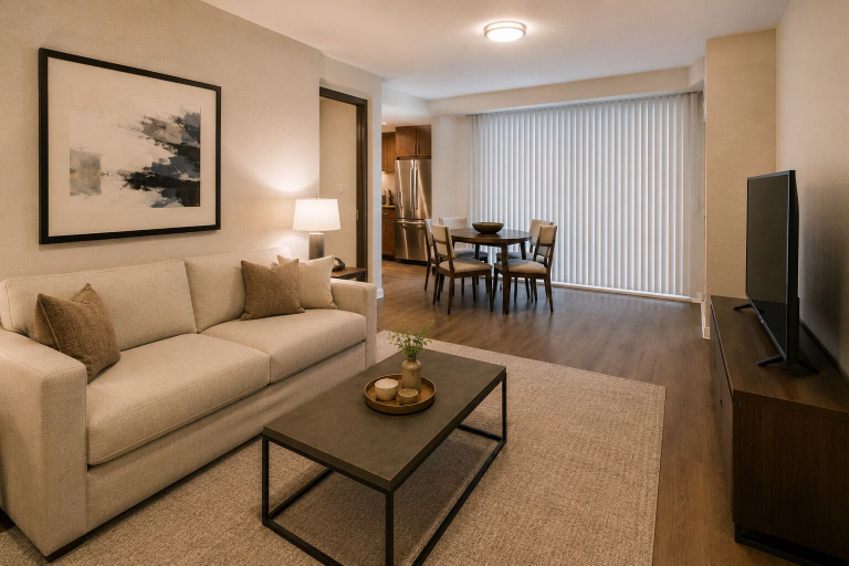 Living area 2, Ellison Park Hotel, Toronto