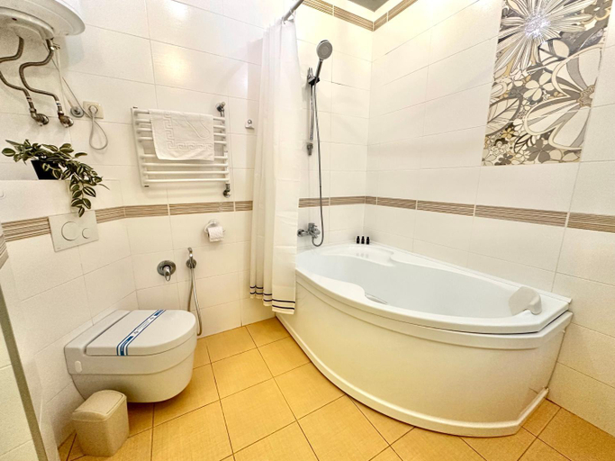 Bathroom 2, Chalenko Apartments Terrace Sea View Arcadia, Odes'ka