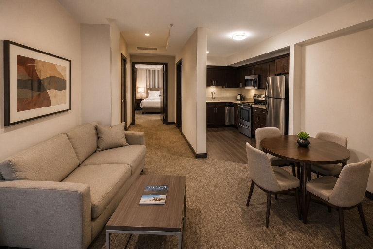 Living area 4, Crown & Ivy Hotel, Toronto
