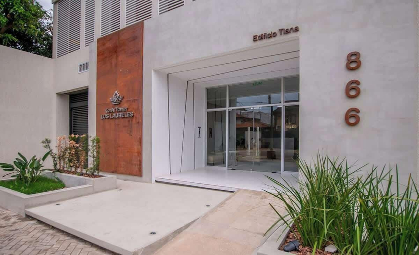 Exterior detail 2, Corporate Stays CorAr 1L, Asunción