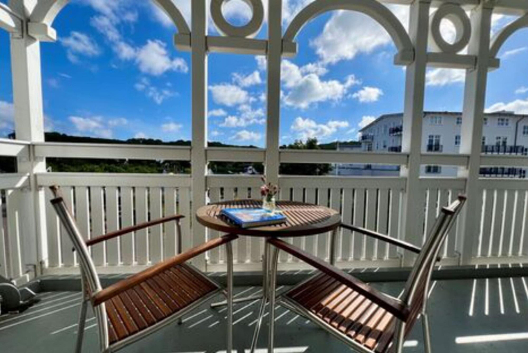 Balcony, Urlaub in Sellin Nahe Seebrucke, Vorpommern-Rügen