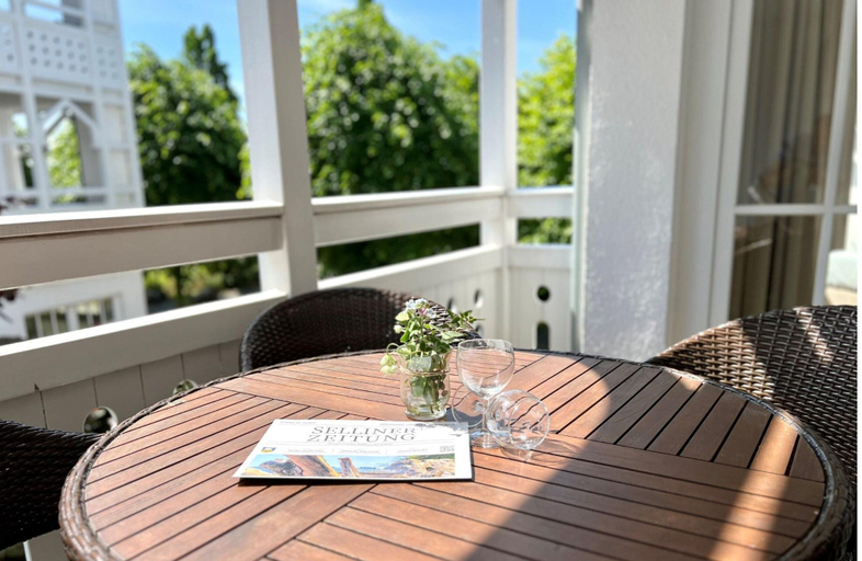 Balcony 4, Urlaub auf Rugen in Einer Ferienwohnung, Vorpommern-Rügen