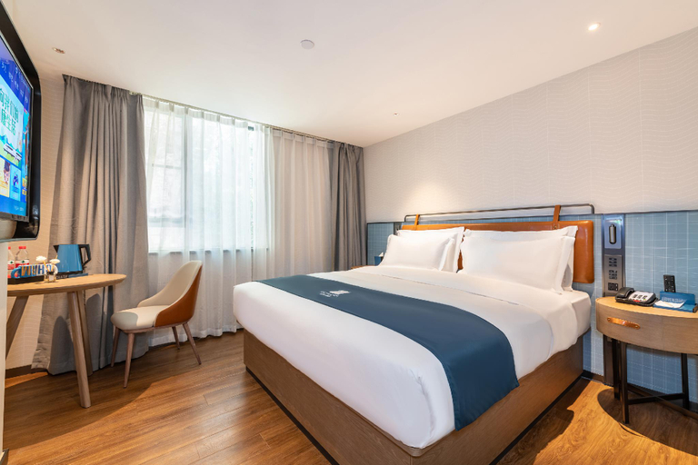 Bedroom 2, Echarm Hotel (Guangzhou Tiyu West Road Subway Station), Guangzhou