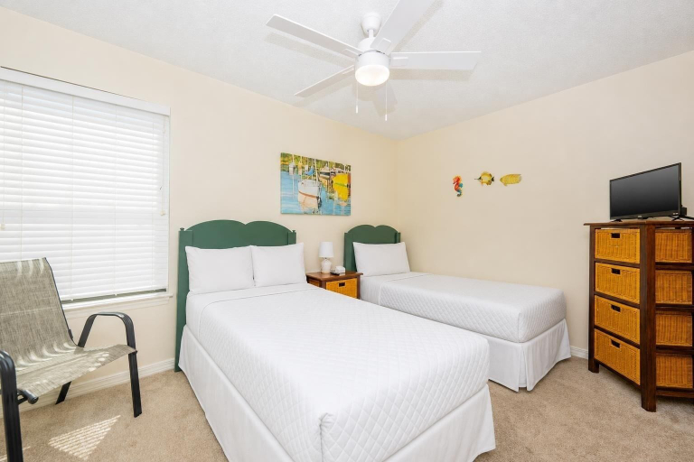 Bedroom 2, Sea Oats 105h 3 Bedroom Condo, Baldwin