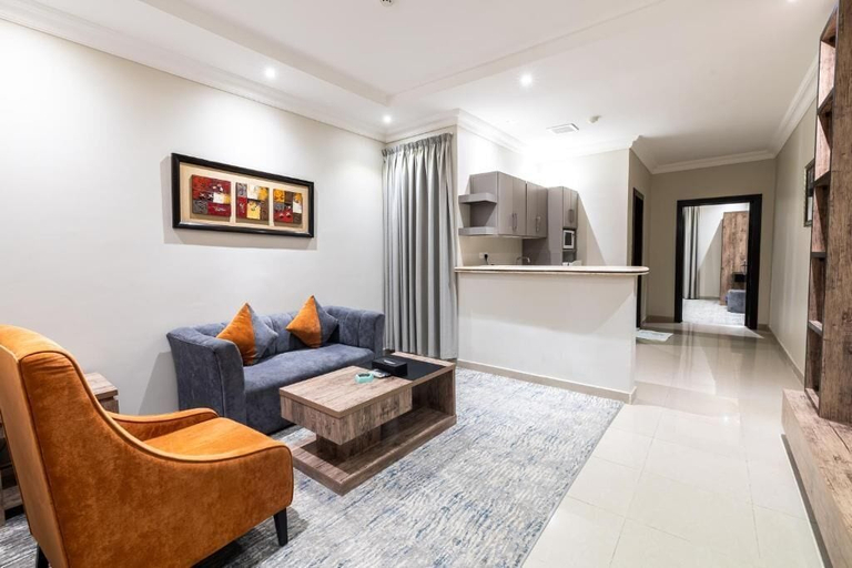 Living area 5, Taleen Serviced Apartments AlQuds, Riyadh