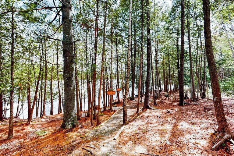 Garden, Lakefront Home With Private Dock, Canoe & Kayak, Fast Wifi, and Firepit - dog OK, Piscataquis