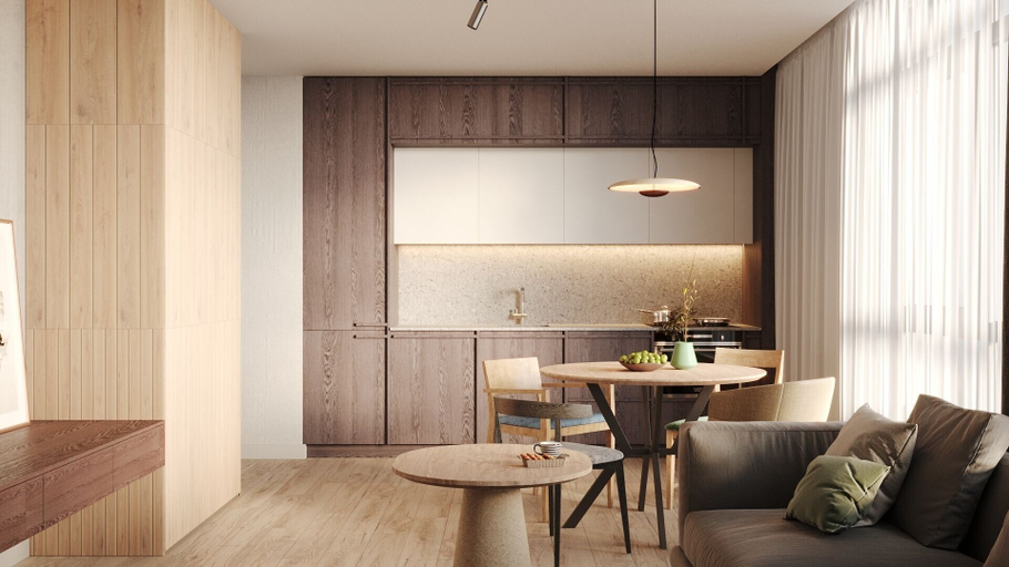 Living area, Novotel Living Kyiv (Opening Summer 2026), Shevchenkivs'kyi