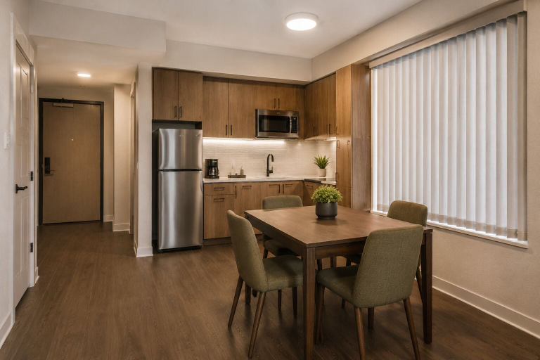 Private kitchen, Parkmere Hotel, Toronto