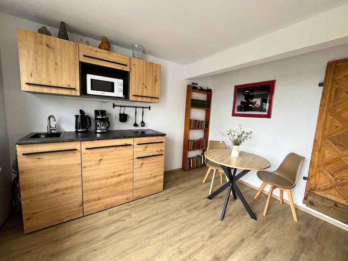 Private kitchen 5, Neues Appartement im Lepels Hof, Vorpommern-Greifswald