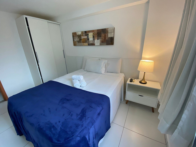 Bedroom 3, Bela Hospedagem - Israel Flat Tambau 117, João Pessoa