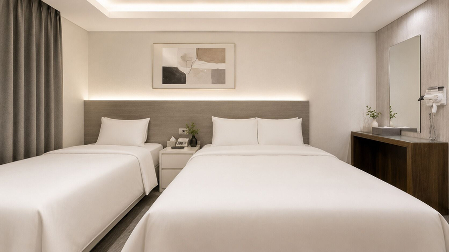 Bedroom 3, Guwol Hotel, Namdong