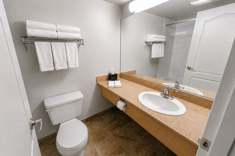 Bathroom 4, Service Plus Inn and Suites - Grande Prairie, Division No. 19