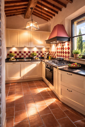Private kitchen 5, Villa Piaggetta, Florence