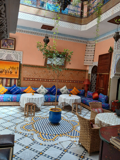 Reception 5, Riad Idrissi, Meknès