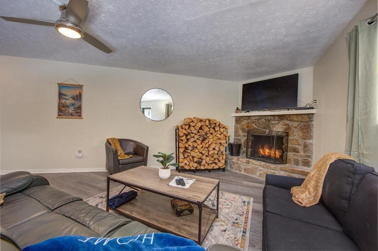Living area 4, Roaring Fork Road Retreat, Sevier