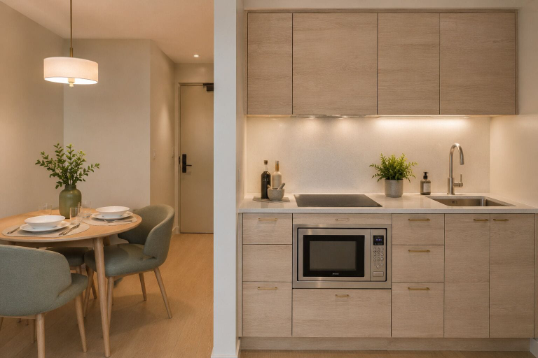 Private kitchen, Vellora Hotel & Suites, Toronto