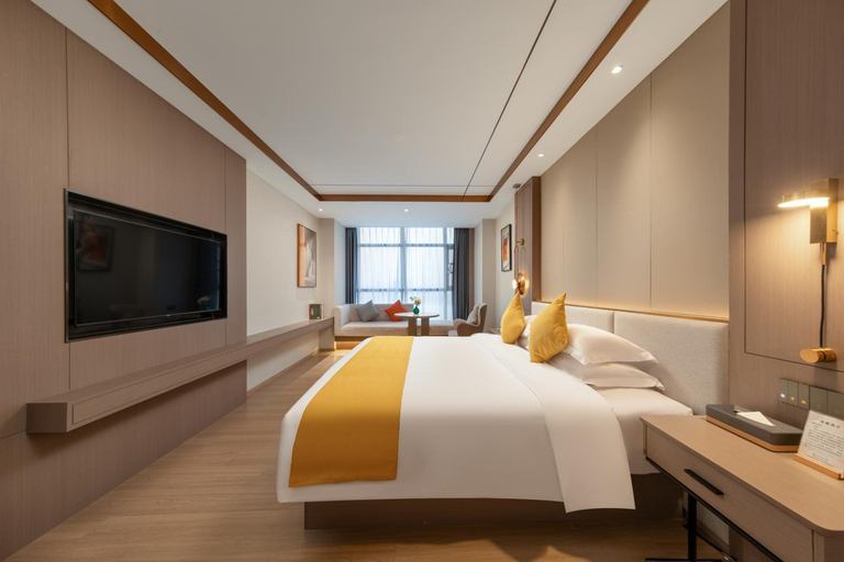 Bedroom 1, Poltton Yuan Century Hotel -Chaozhou Hanjiang Branch, Chaozhou