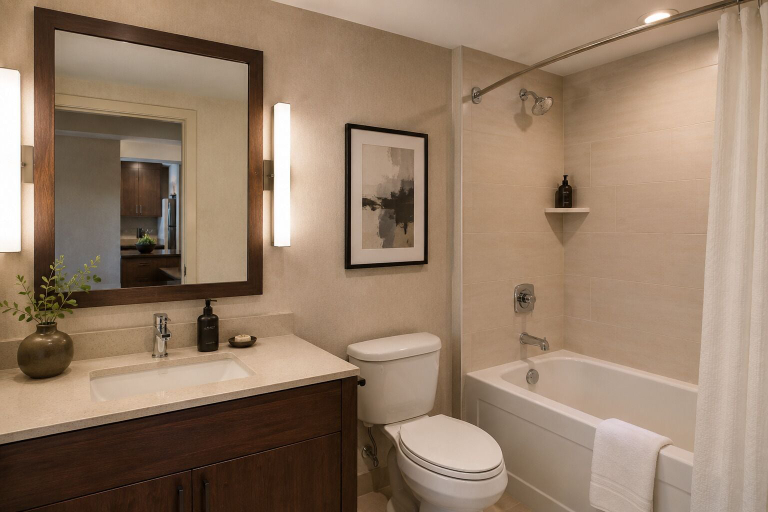 Bathroom, Ellison Park Hotel, Toronto