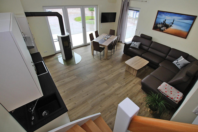 Living room 2, Appartement am Plau-see mit Parkplatz, Ludwigslust-Parchim