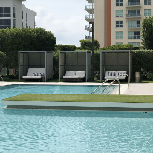 Pool 5, Miami Luxury 1 BR - Sauna Gym Pool BBQ, Miami-Dade