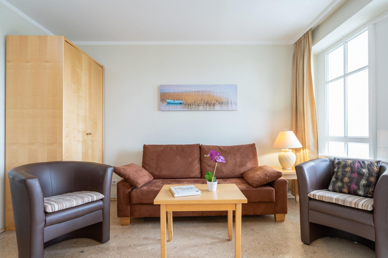 Living room 5, Ostseeurlaub mit Hund und Balkon in Sellin, Vorpommern-Rügen