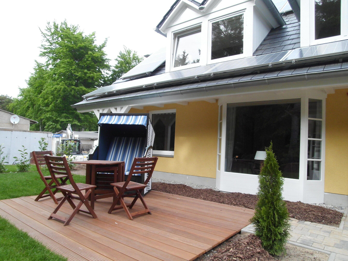 Balcony 5, Apartment mit Strandkorb in Uckeritz, Vorpommern-Greifswald