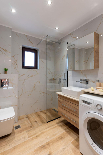 Bathroom 5, Brikis Villa 3 - With Private Pool, Crete