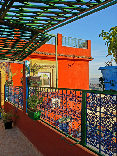 Terrace/patio 4, Riad Idrissi, Meknès