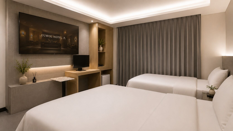 Bedroom 2, Guwol Hotel, Namdong