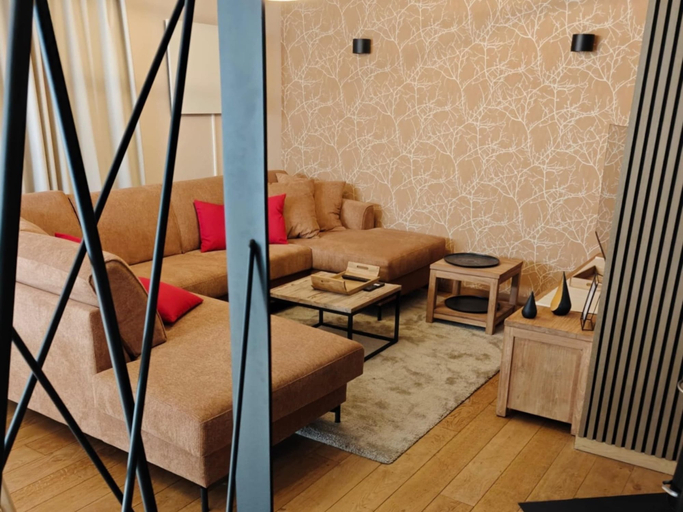 Living room 2, Couple Getaway With Garden in La Roche, Luxembourg