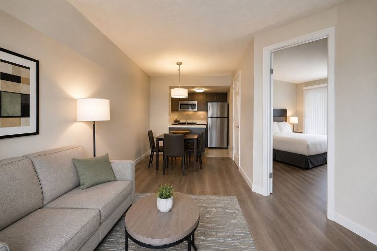 Living area 5, Emberlyn Hotel, Toronto