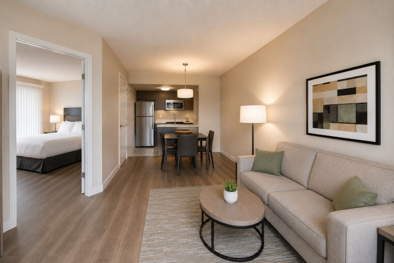 Living area 2, Emberlyn Hotel, Toronto