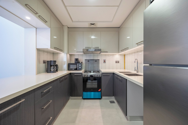 Private kitchen 5, Bloomfields 2BR in Lamar Raha Beach, Abu Dhabi City