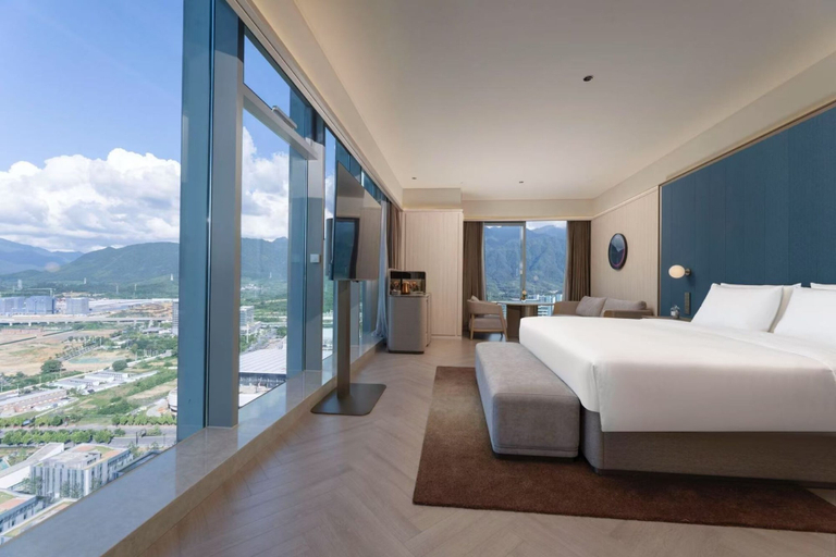 View from room 3, Orange Crystal Hangzhou Tonglu Station, Hangzhou