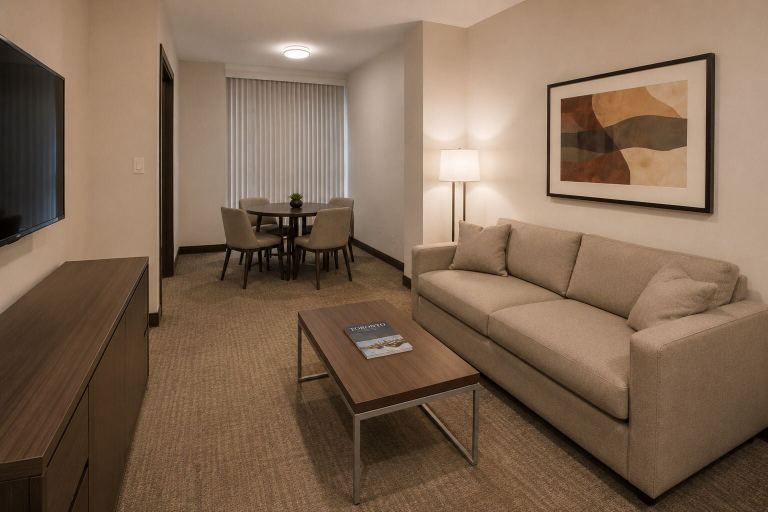 Living area 5, Crown & Ivy Hotel, Toronto