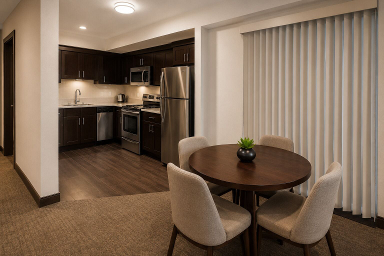 Private kitchen, Crown & Ivy Hotel, Toronto