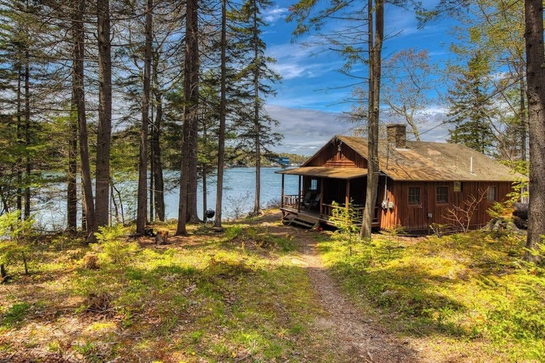 Primary image, Waterfront Cabin With Ocean View & Private Dock, Lincoln